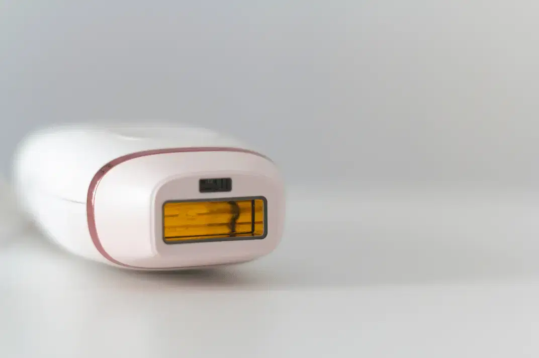 Professional laser hair removal treatment at a salon for permanent results