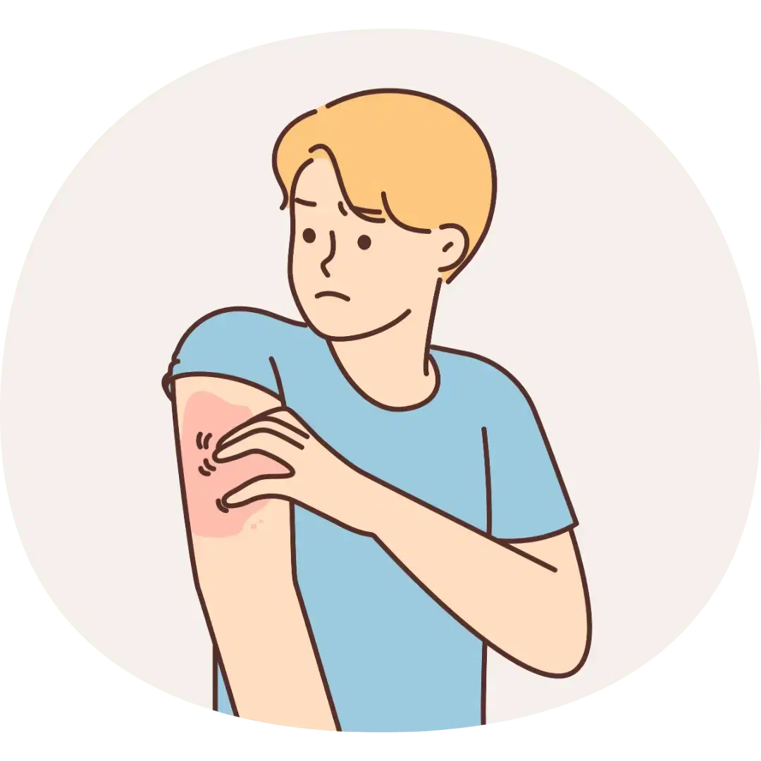 Maintaining smooth butt skin with a simple post-shave routine — moisturizer, loose clothing, hydration