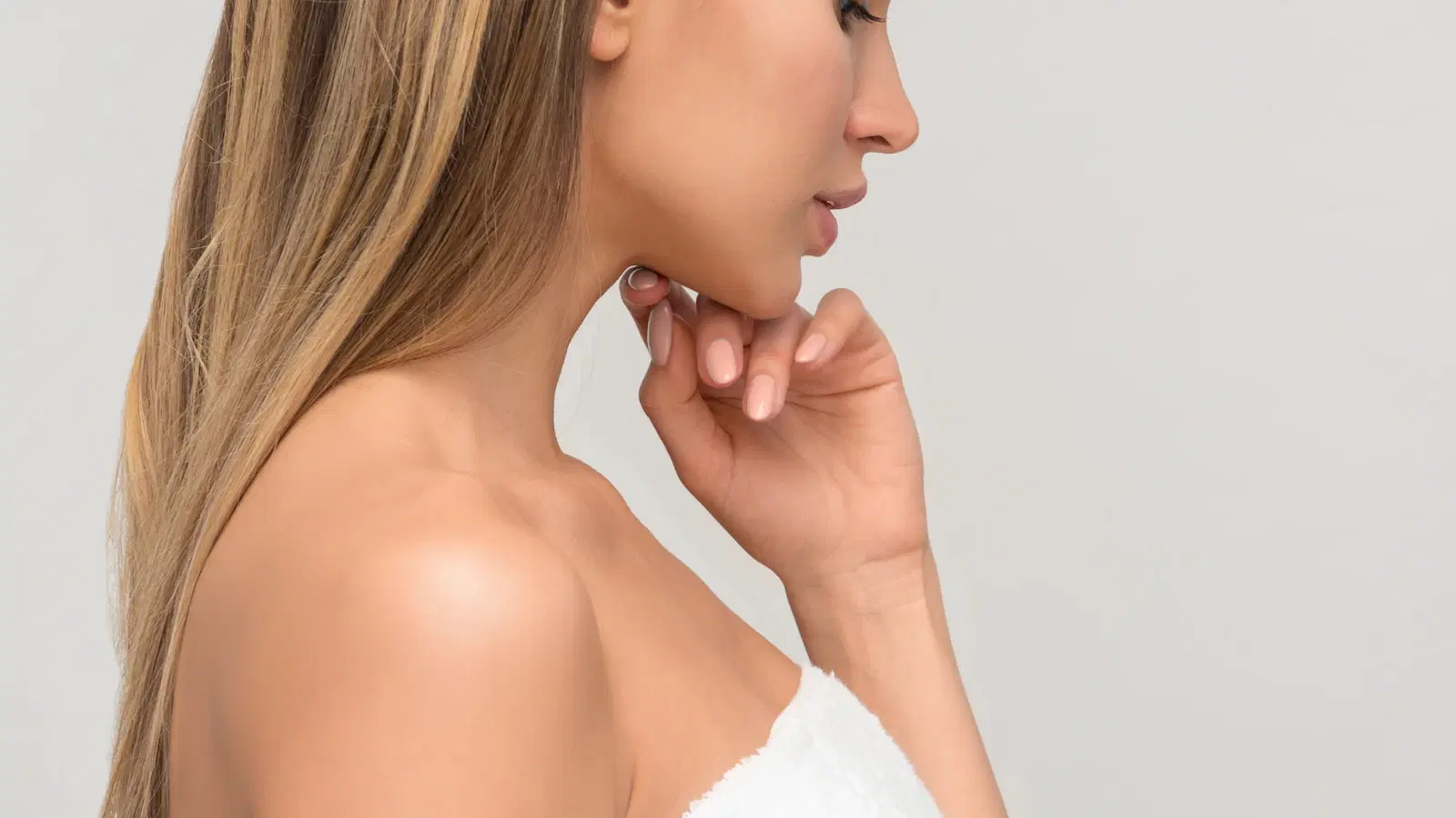 Underarm laser pain management — numbing cream applied 45 minutes before session under plastic wrap