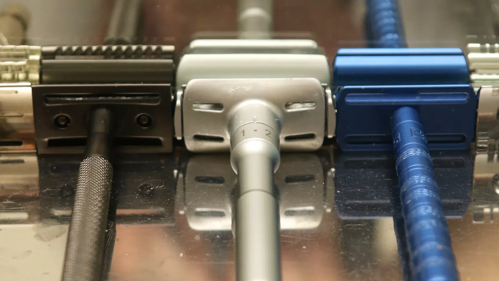 Proper application technique for shave cream on pubic area — thick layer, 30-second soak, shaving with the grain to prevent ingrown hairs