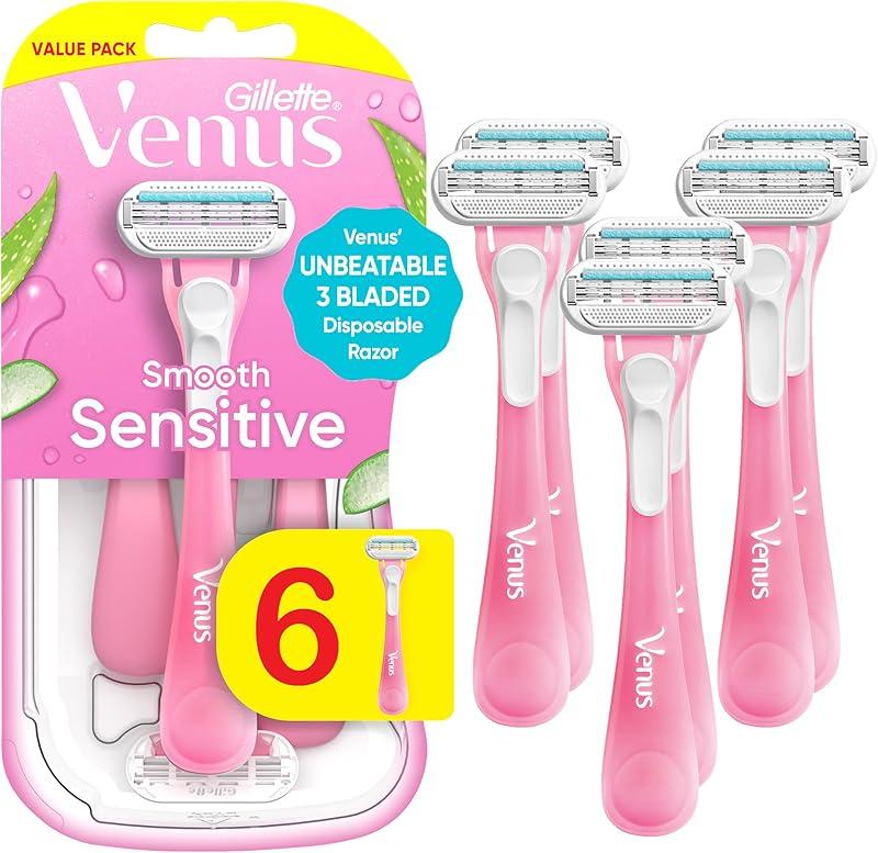 Gillette Venus Sensitive Disposable Packaging